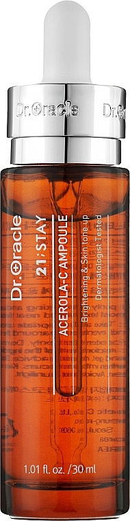 Serum do twarzy z ekstraktem z aceroli - Dr. Oracle 21;Stay Acerola Ampoule — Zdjęcie N1