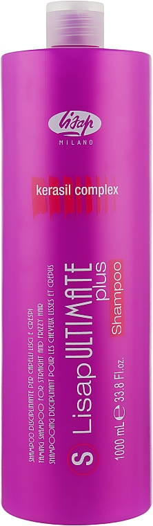 Szampon prostujący włosy - Lisap Milano Ultimate Plus Taming Shampoo — Zdjęcie N2