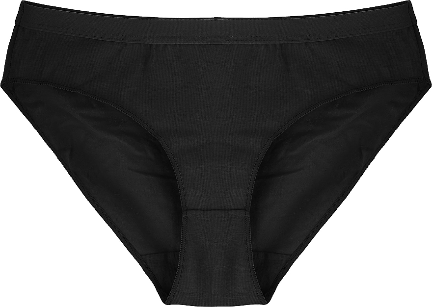 Damskie majtki bikini, BDM380-005, czarne - Moraj — Zdjęcie N1