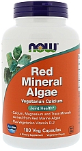 Suplement diety z minerałami z czerwonych alg - Now Foods Red Mineral Algae — Zdjęcie N1