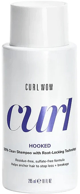 Oczyszczający szampon do włosów kręconych - Color Wow Curl Hooked Clean Shampoo — Zdjęcie N1
