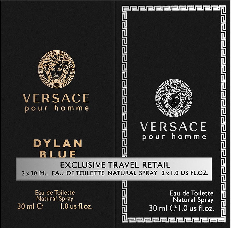 Versace Dylan Blue Pour Homme - Zestaw (edt 30 ml + edt 30 ml) — Zdjęcie N1