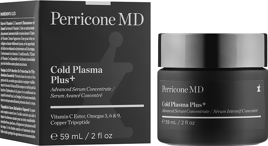Przeciwstarzeniowe serum-koncentrat do twarzy - Perricone MD Cold Plasma+ Advanced Serum Concentrate — Zdjęcie N3