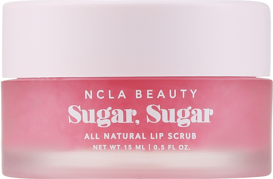 Peeling do ust Różowy grejpfrut - NCLA Beauty Sugar, Sugar Pink Grapefruit Lip Scrub — Zdjęcie N1