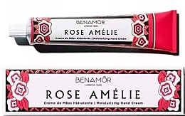 Krem do rąk z różą - Benamor Rose Amelie Hand Cream — Zdjęcie N2