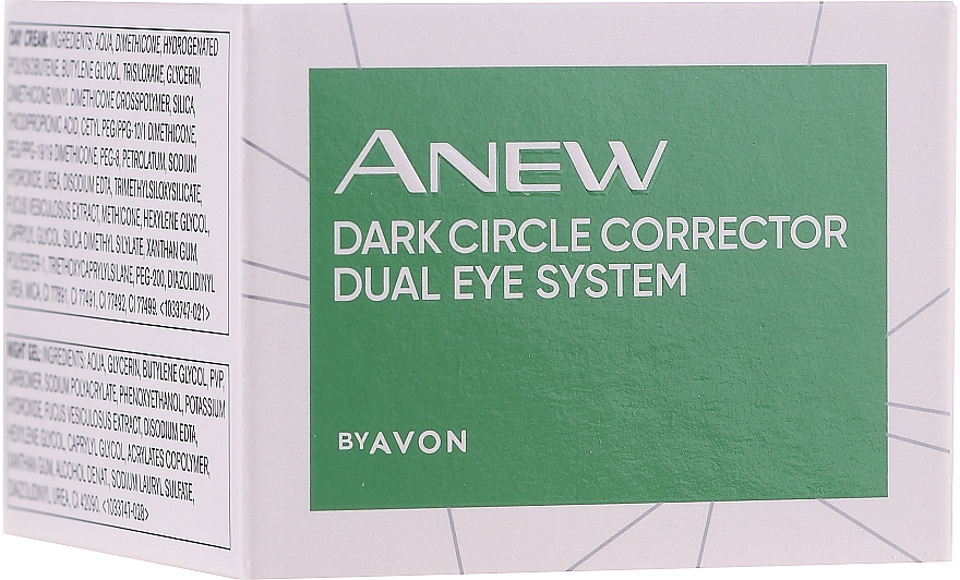 Krem na cienie pod oczami - Avon Anew Clinical Even Texture & Tone Dual Dark Circle Corrector — Zdjęcie N4