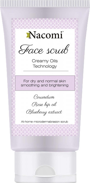Wygładzający peeling do twarzy - Nacomi Face Scrub