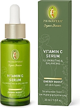 Serum rozjaśniające z witaminą C - Primavera Illuminating & Balancing Vitamin C Serum — Zdjęcie N2
