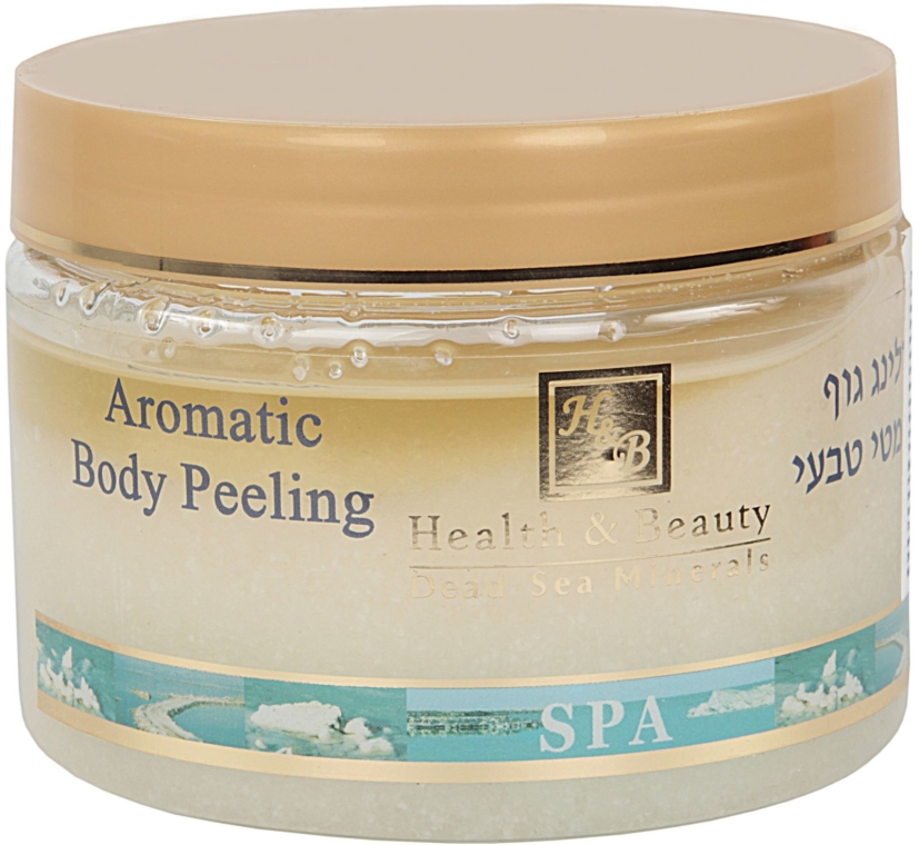 Aromatyczny peeling solny do ciała Wanilia - Health and Beauty Aromatic Body Peeling