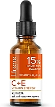 Kup Witaminowo-kwasowy kompleks do twarzy - Lirene C+E Vitamin Energy