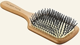 Bambusowa szczotka do włosów - The Body Shop Large Bamboo Paddle Hairbrush — Zdjęcie N4