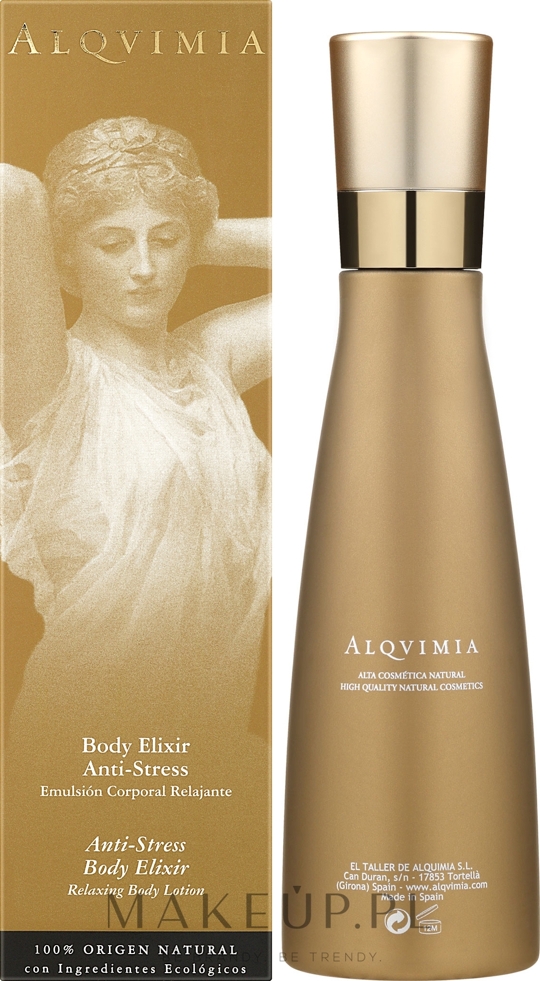 Antystresowy eliksir do ciała - Alqvimia Body Elixir Anti-Stress — Zdjęcie 200 ml