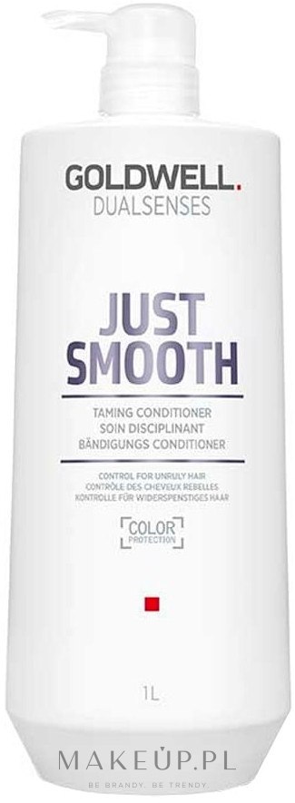 Odżywka ujarzmiająca niesforne włosy - Goldwell Dualsenses Just Smooth Taming Conditioner — Zdjęcie 1000 ml