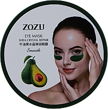 Kup Hydrożelowe płatki pod oczy z ekstraktem z awokado i masłem shea - Zozu Eye Mask Shea Crystal Repair Smooth
