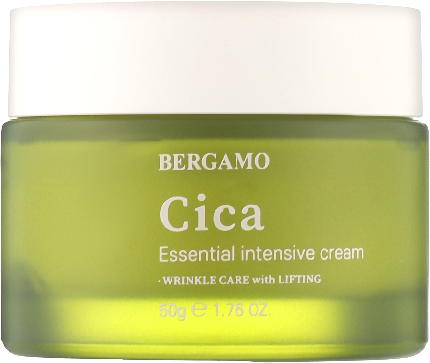 PRZECENA! Ujędrniający krem do twarzy - Bergamo Cica Essential Intensive Cream * — Zdjęcie N1