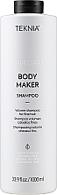 Szampon zwiększający objętość do włosów cienkich - Lakmé Teknia Body Maker Shampoo — Zdjęcie N3