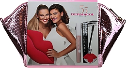 Kup Zestaw do makijażu - Dermacol Set (mascara/9ml + tint/6ml + base/mascara/7,5ml)