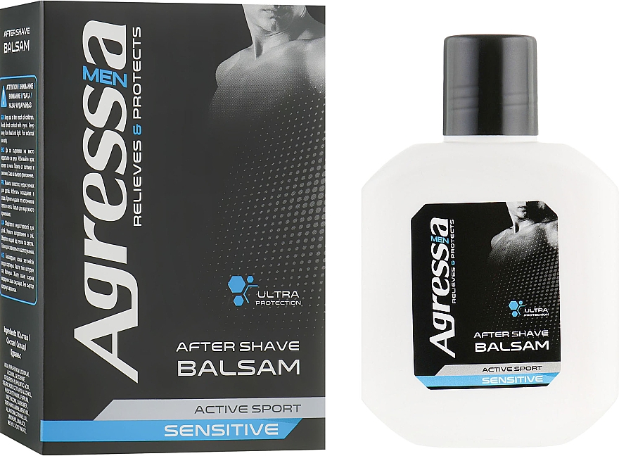 Balsam po goleniu - Agressia Sensitive Refreshes & Hydrates Balsam — Zdjęcie N2