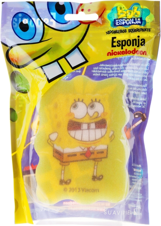 Gąbka kąpielowa dla dzieci, Spongebob, zielona - Suavipiel Sponge Bob Bath Sponge — Zdjęcie N4