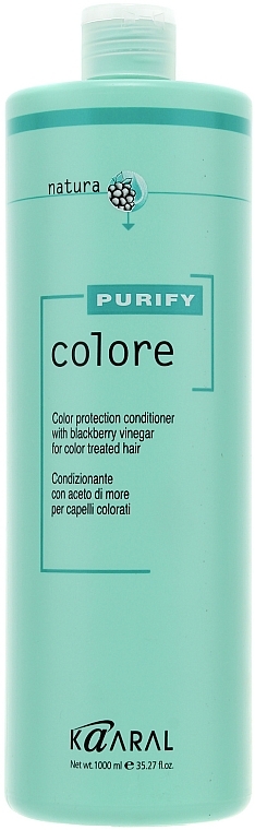 Krem-odżywka do włosów Ochrona koloru - Kaaral Purify Colore Conditioner — Zdjęcie N7