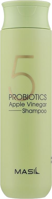 Łagodny szampon bezsiarczanowy z probiotykami i octem jabłkowym - Masil 5 Probiotics Apple Vinegar Shampoo — Zdjęcie N5
