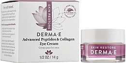 Krem do skóry wokół oczu z peptydami i kolagenem - Derma E Skin Restore Advanced Peptide & Collagen — Zdjęcie N5