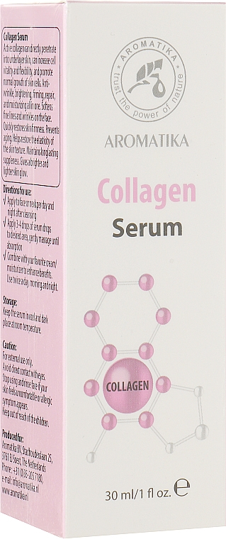 Serum do twarzy z kolagenem - Aromatika