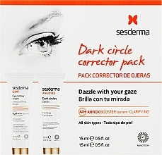 Kup Zestaw - SesDerma Laboratories Anti-Dark Circles Kit (gel/15ml + eye/cr/15ml)