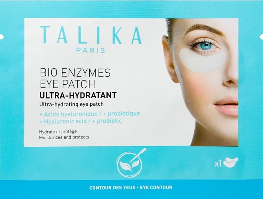 Zestaw do konturów oczu - Talika Eye Fantastic (eye patch/1pc + eyelash ser/3.8ml) — Zdjęcie N2