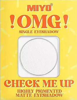 Matowy cień do powiek - Miyo OMG! Matte Eyeshadows — Zdjęcie N1