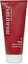 Kup Żel do mycia włosów i ciała - Mila D’Opiz Men Hair & Body Shower Gel