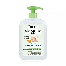 Mleczko nawilżające dla dzieci do skóry wrażliwej, z nagietkiem - Corine de Farme Baby — Zdjęcie N1