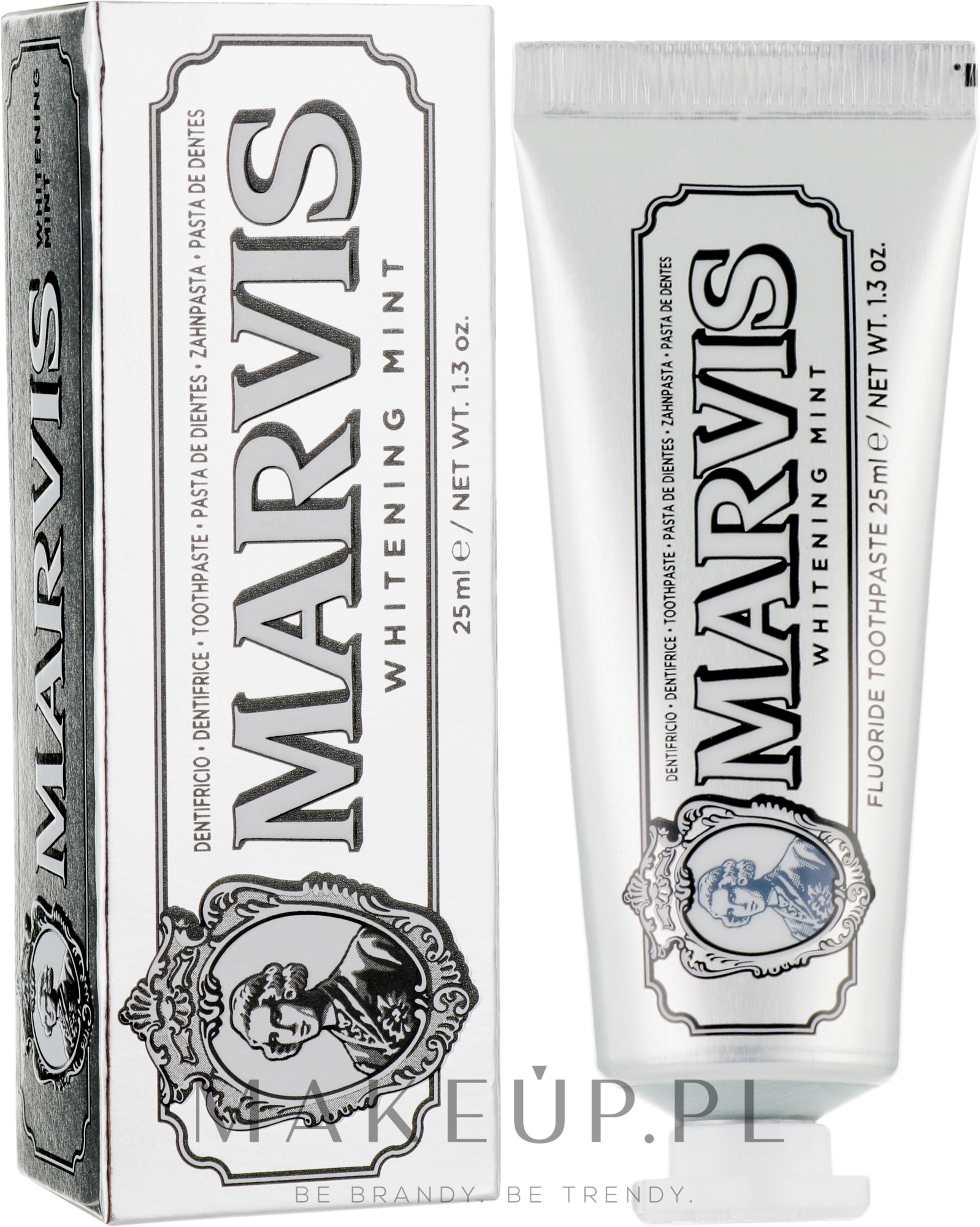 Wybielająca pasta do zębów - Marvis Whitening Mint Toothpaste — Zdjęcie 25 ml