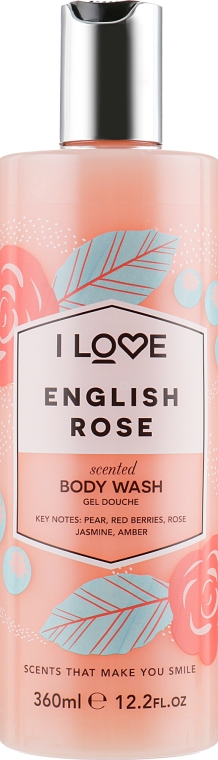 Żel pod prysznic Angielska róża - I Love... English Rose Body Wash — Zdjęcie N1