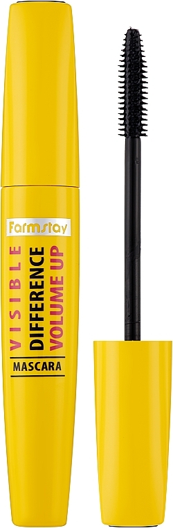 Tusz do rzęs zwiększający objętość z naturalnymi składnikami - FarmStay Visible Difference Volume Up Mascara