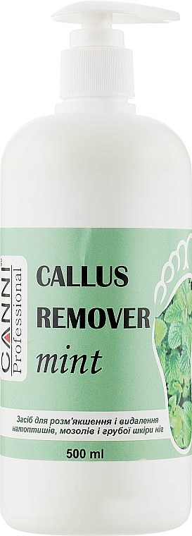 Peeling do stóp z miętą pieprzową - Canni Callus Remover Mint — Zdjęcie N5