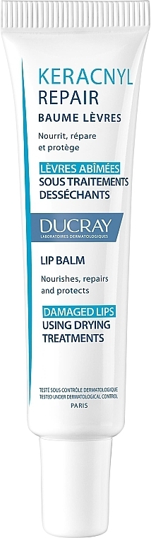 Odbudowujący balsam do ust - Ducray Keracnyl Repair Lip Balm