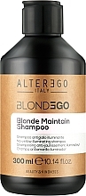 Szampon przeciw żółknięciu włosów rozjaśnianych - Alter Ego Blondego Blonde Maintain Shampoo — Zdjęcie N1