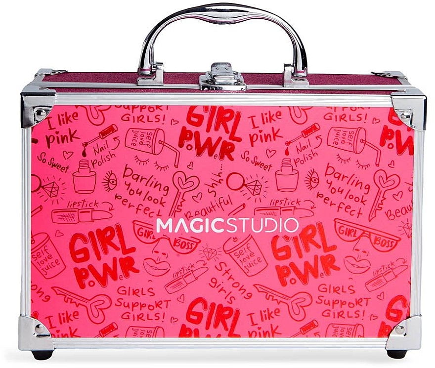 Zestaw do makijażu w etui, 43 produkty - Magic Studio Pretty Girls Complete Case — Zdjęcie N2
