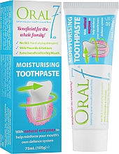 Pasta do zębów Aktywne nawilżanie i odbudowa - Oral7 Moisturising Toothpaste — Zdjęcie N1