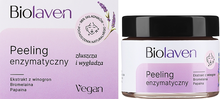 Peeling enzymatyczny - Biolaven Organic — Zdjęcie N2