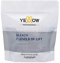 Rozjaśniający proszek do włosów - Yellow Bleach 7 Levels Of Lift — Zdjęcie N1