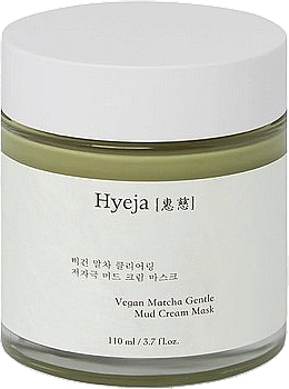 Kremowa maseczka do twarzy z matchą - Hyeja Vegan Matcha Gentle Mud Cream Mask — Zdjęcie N1