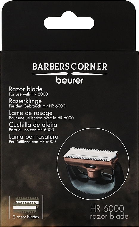 Wymienne ostrza do trymera HR 6000 - Beurer Barbers Corner — Zdjęcie N1