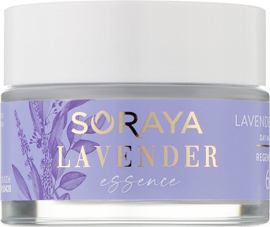 Lawendowy krem regenerujący do twarzy na dzień i na noc 60+ - Soraya Lavender Essence — Zdjęcie N1