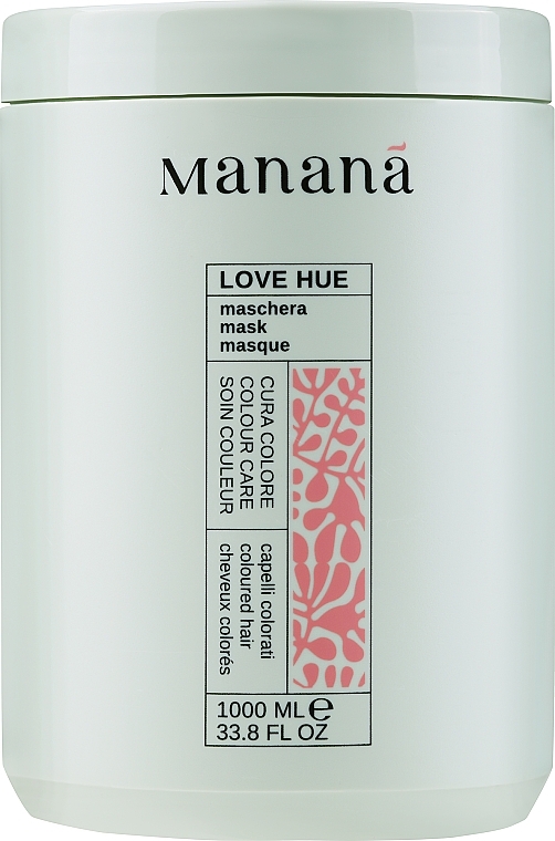 Maska do włosów farbowanych - Mananã Love Hue Mask — Zdjęcie N3
