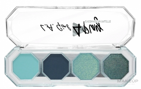 Paleta cieni do powiek - L.A. Girl 4 Play Eyeshadow Palette — Zdjęcie GES231 - All Nighter