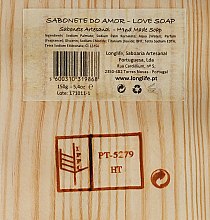 Naturalne mydło w kształcie serca - Essências de Portugal Love Soap Wooden Box (w pudełku) — Zdjęcie N3