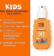 Spray z filtrem przeciwsłonecznym dla dzieci - Garnier Ambre Solaire Kids Sun Protection Spray SPF50 — Zdjęcie N3
