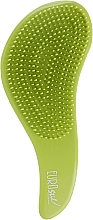Kup Szczotka do włosów, jasnozielona - Eurostil Detangler Large Brush Green
